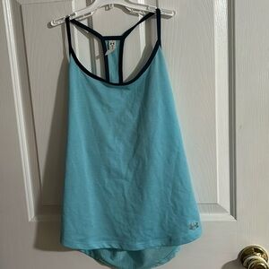 Under Armour teal tank top
